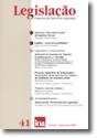 Legislação (Cadernos de Ciência de Legislação) N.º 41 - Preview