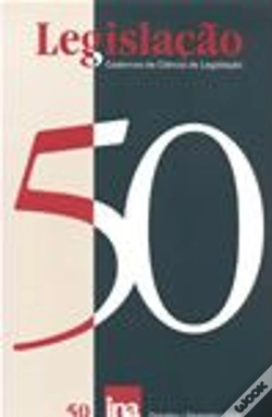 Capa do artigo Legislação (Cadernos de Ciência de Legislação) N.º 50