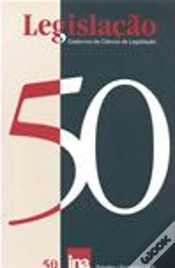 Capa do artigo Legislação (Cadernos de Ciência de Legislação) N.º 50