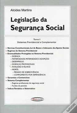 Capa do artigo Legislação da Segurança Social - Tomo 1