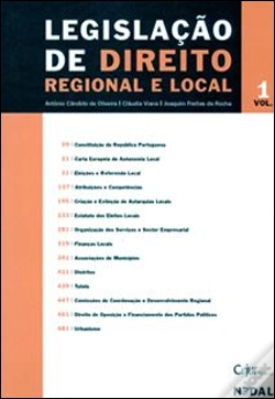 Capa do artigo Legislação de Direito Regional e Local - Vol. 1