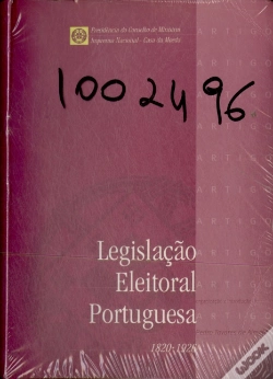 Capa do artigo Legislação Eleitoral Portuguesa 1820-1926