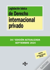 Capa do artigo Legislacion Basica De Derecho Internacional Privado 34ªEd