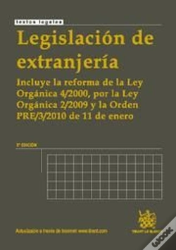 Capa do artigo Legislación De Extranjería 5ªEd. 2010