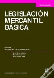 Capa do artigo Legislación Mercantil Básica 9ª Ed. 2011