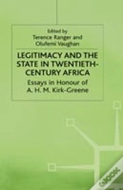 Capa do artigo Legitimacy And The State In Twentieth-Century Africa