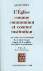 L'Eglise Comme Communion Et Comme Institution - Preview