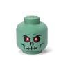 LEGO® Small Storage Head | Green Skeleton | 160x185 mm - Preview