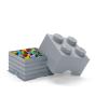 LEGO® 2x2 Storage Box | Light Grey | 250x250x180 mm | Stackable - Preview