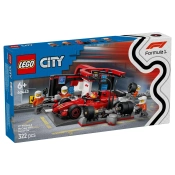 Capa do artigo Lego City Boxe De F1 E Equipa Da Boxe Com Carro Da Ferrari 60443