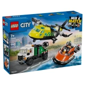 Capa do artigo Lego City Combinacao De Avião Camião De Assistencia E Hovercraft 60505