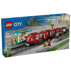 Capa do artigo LEGO® City - Elétrico e Estação na Baixa - 60423
