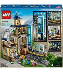Capa do artigo LEGO® City - Estação de Comboios Central - 60469