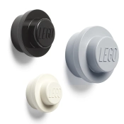 Capa do artigo LEGO® Set of 3 Wall Hangers | White, Black, Gray
