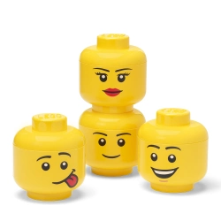 Capa do artigo LEGO® Set of 4 Mini Storage Heads