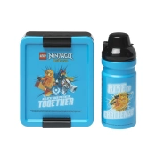 Capa do artigo LEGO® Lunchbox and Water Bottle Set | Ninjago | Blue