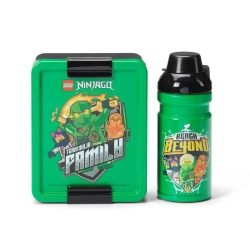 Capa do artigo LEGO® Lunchbox and Water Bottle Set | Ninjago | Green