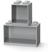 Capa do artigo LEGO Brick Shelving Set - Gray