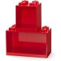 LEGO Brick Shelves Set - Red - Preview