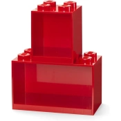 Capa do artigo LEGO Brick Shelves Set - Red
