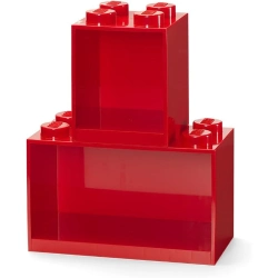 Capa do artigo LEGO Brick Shelves Set - Red