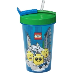 Capa do artigo LEGO Cup with Straw - Iconic Boy