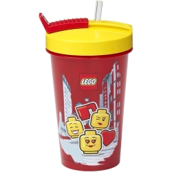 Capa do artigo LEGO Cup with Straw - Iconic Girl