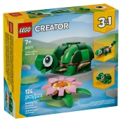 Capa do artigo Lego Creator 3-In-1 Tartaruga Com Nenufar 31377