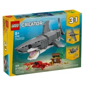 Capa do artigo Lego Creator 3-In-1 Tubarao Feroz Com Bau Do Tesouro 31381