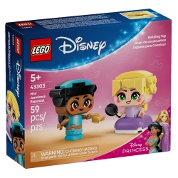 Capa do artigo Lego Disney Mini Jasmine E Rapunzel 43303