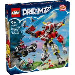 Capa do artigo Lego Dreamzzz Tigre Robo Do Cooper E Hot Rod Do Zero 71497