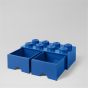 LEGO Brick Drawer 8 - Blue - Preview