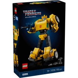 Capa do artigo Lego Icons Bumblebee 10338