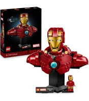 Capa do artigo LEGO® Marvel - Busto do Iron Man MK4 - 76327