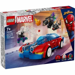 Capa do artigo Lego Marvel Carro De Corrida Spider-Man E Green Goblin Venom 76279