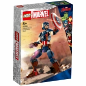 Capa do artigo Lego Marvel Figura De Construcao De Captain America 76258