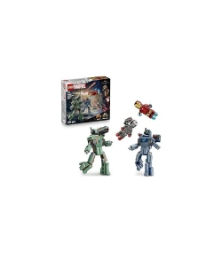 Capa do artigo LEGO® Marvel - Iron Man e Máquina de Guerra contra Drones Hammer - 76320