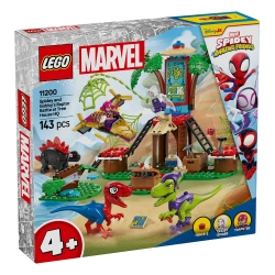 Capa do artigo Lego Marvel Spidey E Gobby - Batalha De Raptors No Quartel - General Da Casa Da Árvore 11200
