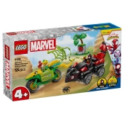 Capa do artigo Lego Marvel Spin E Electro - Perseguicao Em Veículos Dinossauros 11198