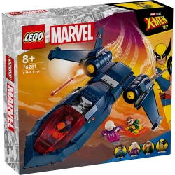 Capa do artigo Lego Marvel X-Jet Dos X-Men 76281