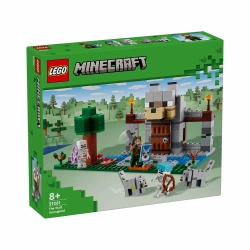 Capa do artigo Lego Minecraft A Fortaleza Dos Lobos 21261