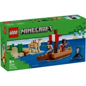 Capa do artigo Lego Minecraft A Viagem Do Barco Pirata 21259