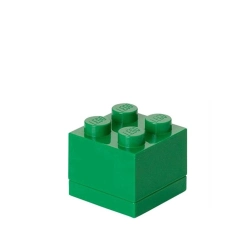 Capa do artigo LEGO® Mini Caixa de Arrumação 2x2 | Verde | 46x46x43 mm