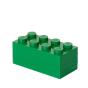 LEGO® Mini Caixa de Arrumação 2x4 | Verde | 92x46x43 mm - Preview