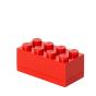 LEGO® Mini Caixa de Arrumação 2x4 | Vermelho | 92x46x43 mm - Preview