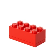 Capa do artigo LEGO® Mini Storage Box 2x4 | Red | 92x46x43 mm