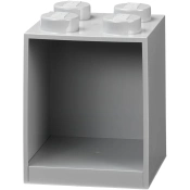 Capa do artigo LEGO Brick 4-Pin Shelf - Gray