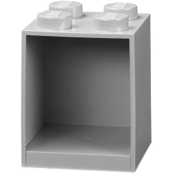 Capa do artigo LEGO Brick 4-Pin Shelf - Gray