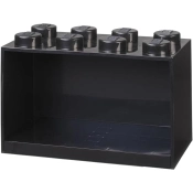 Capa do artigo LEGO Brick 8-Pin Shelf - Black