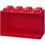 LEGO Brick 8-Pin Shelf - Red - Preview